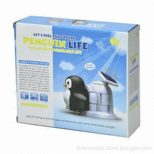 Penguin Life Solar Power Rechargeable Kit, Can be Used Outside in Direct Sunlight
